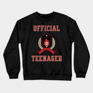 Official Teenager Skull Tee Crewneck Sweatshirt